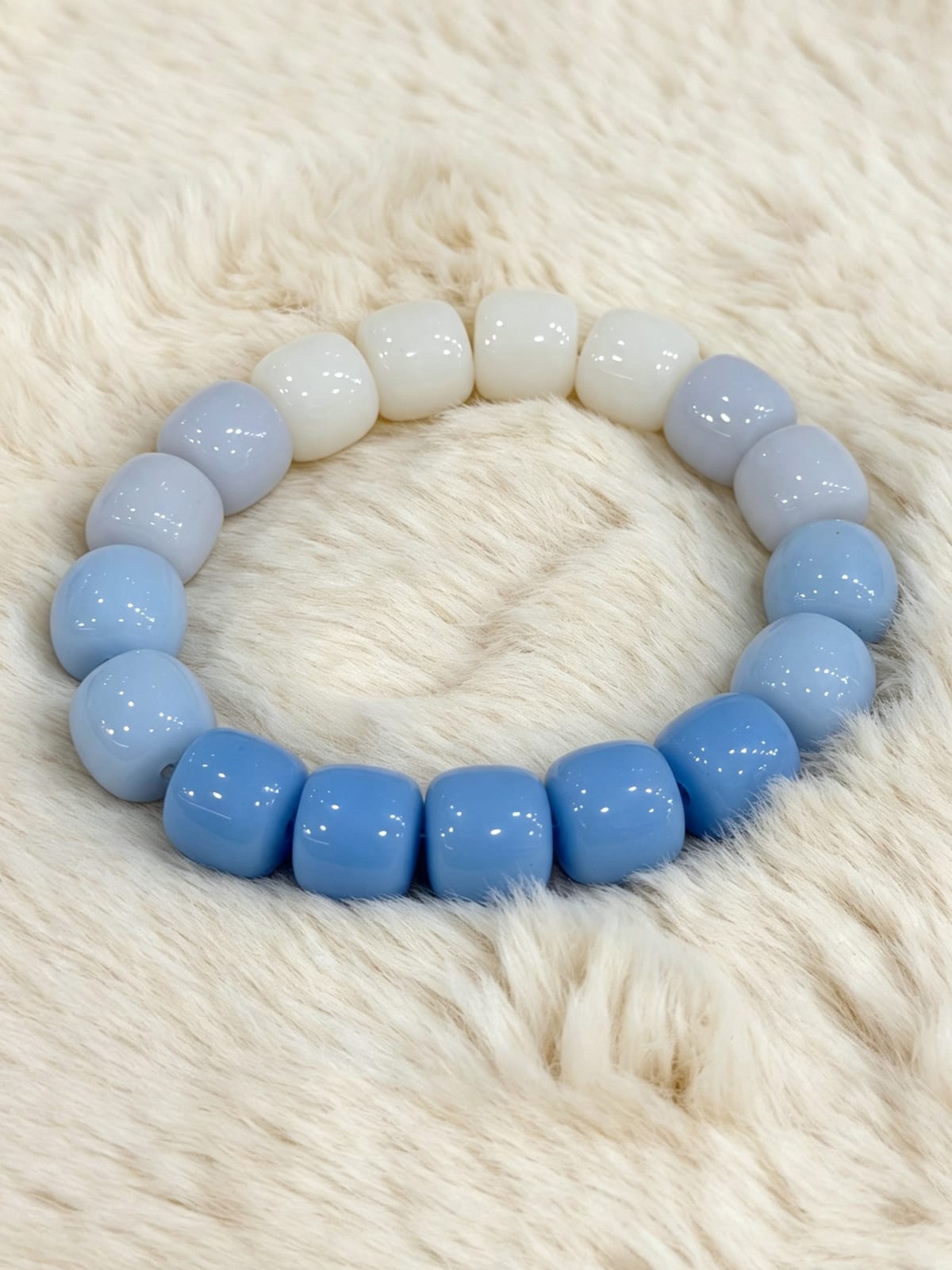 Teacher's Day Sale! Bodhi Seed Bracelet (Blue coloured)