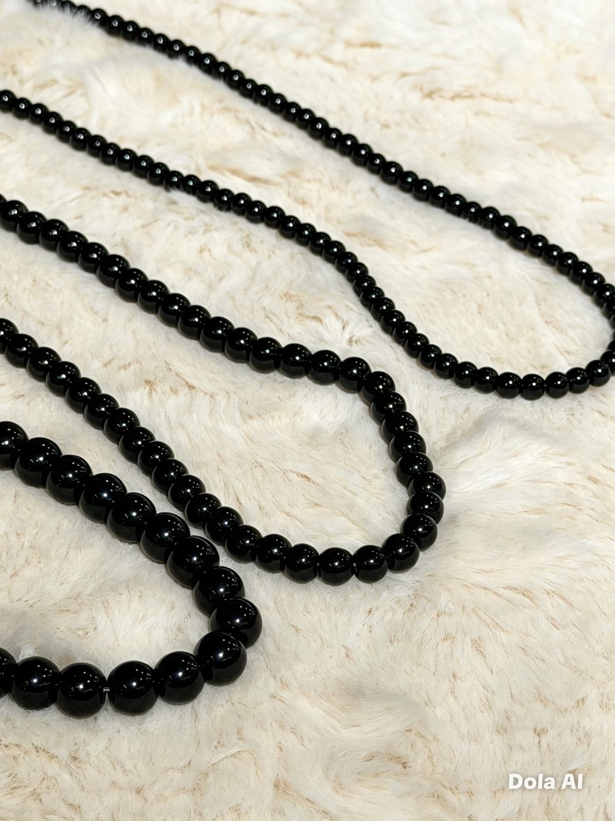 Teacher's Day Sale! Onyx Necklace - 4mm beads — photo 2