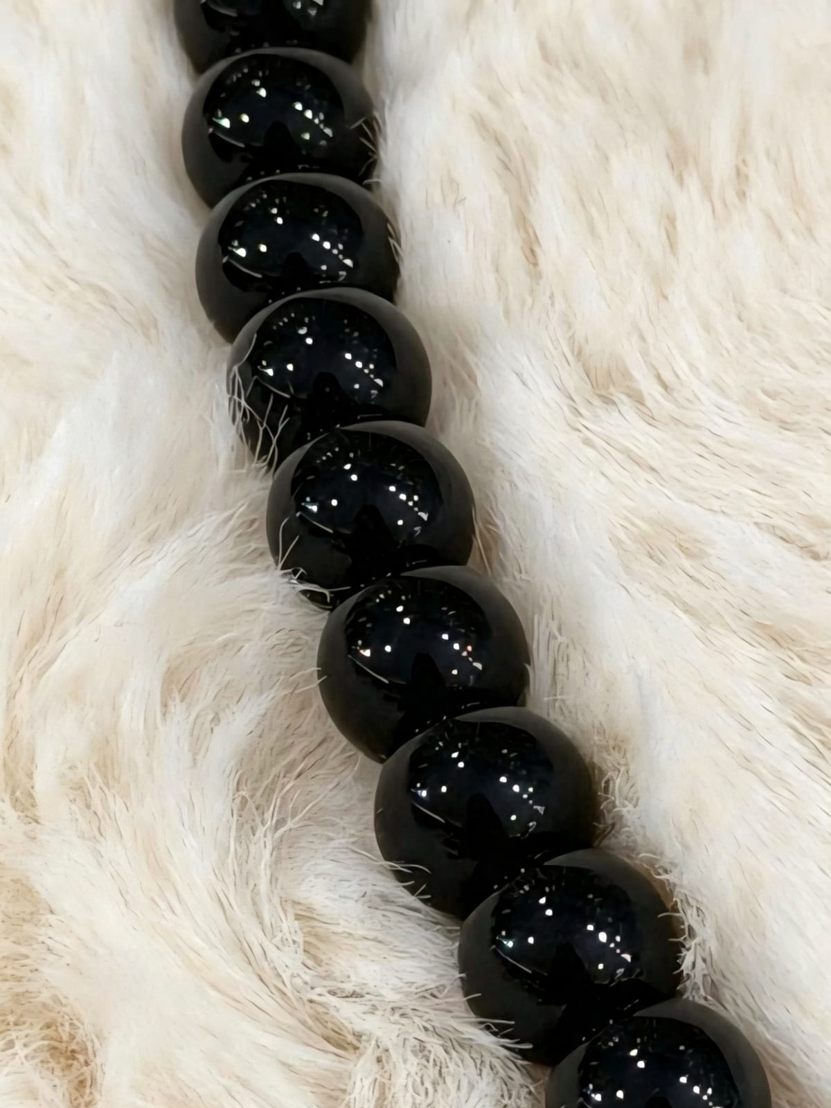 Teacher's Day Sale! Onyx Necklace - 4mm beads — photo 3