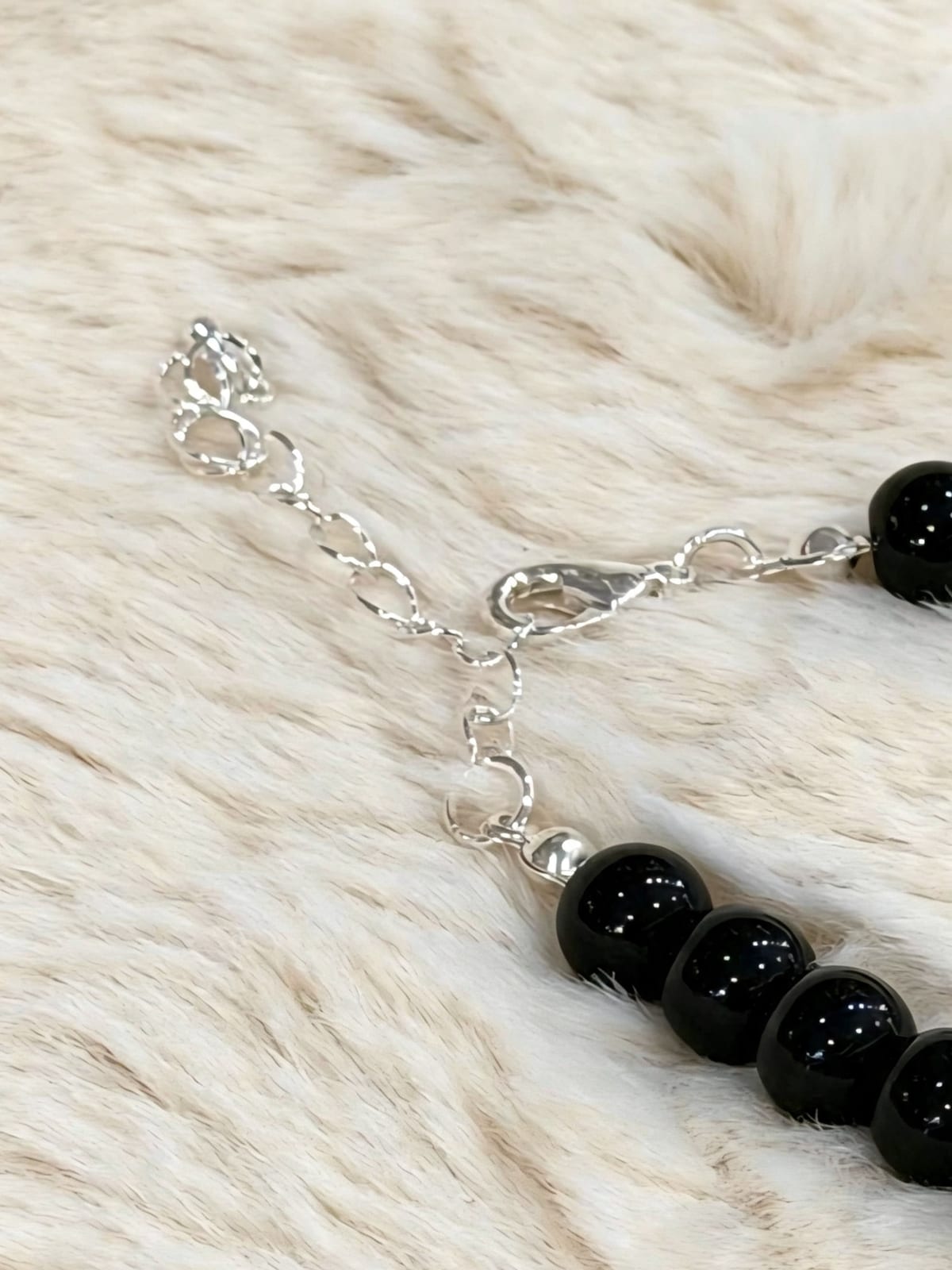 Teacher's Day Sale! Onyx Necklace - 8mm beads — photo 4