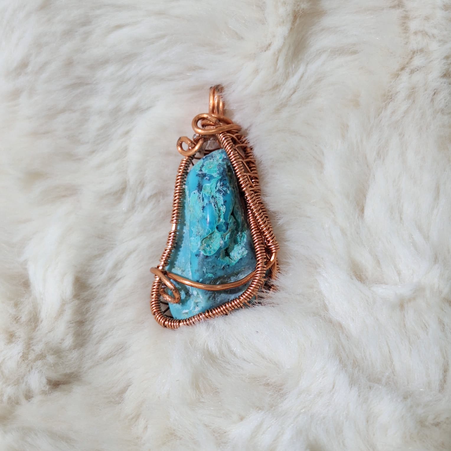 Turquoise (Raw) Pendant