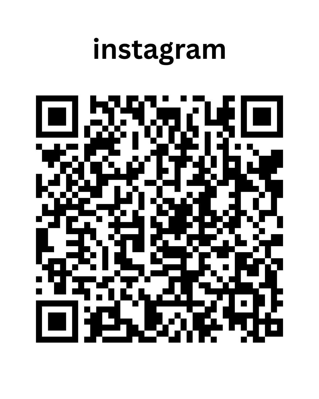 Scan to follow on Instagram