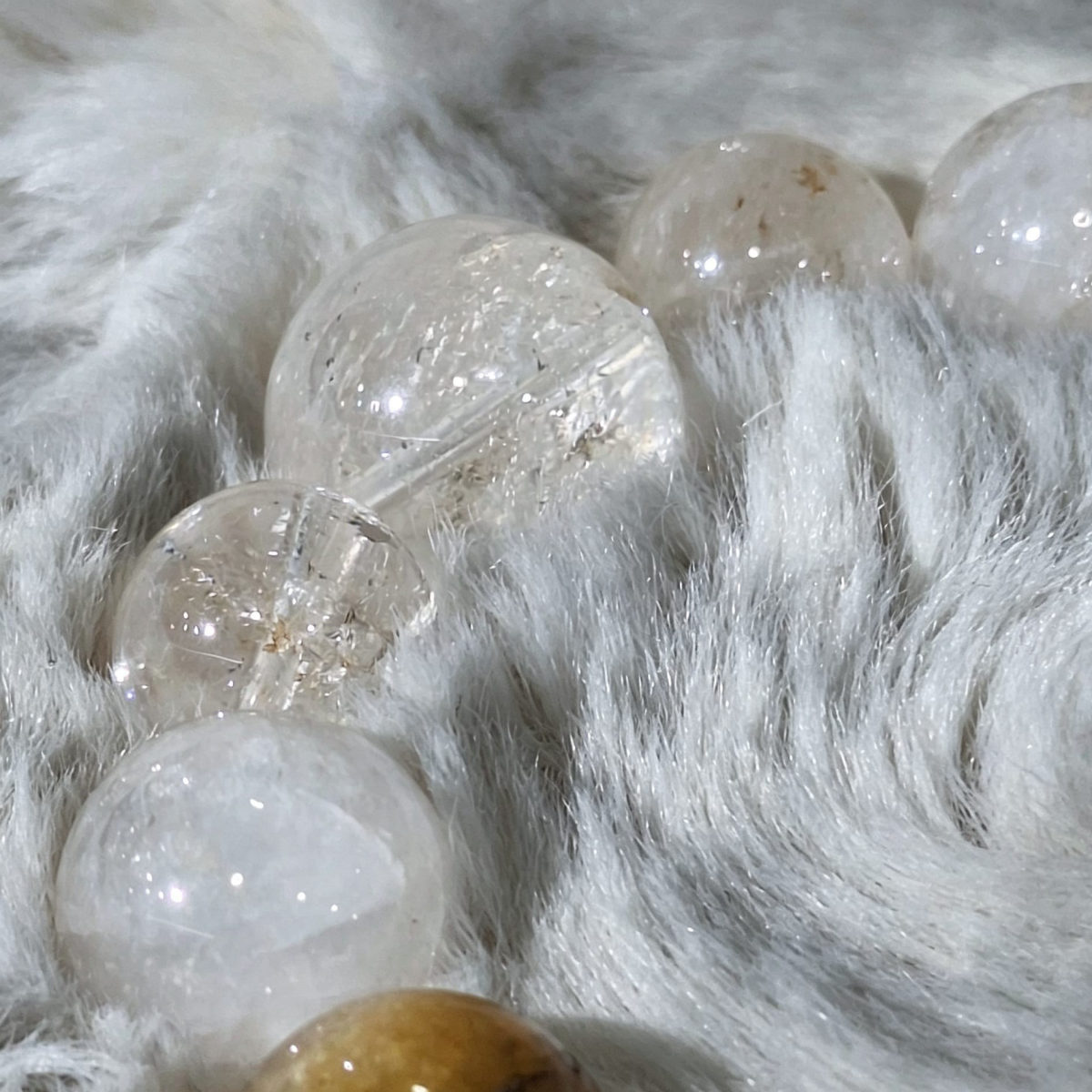 Tibetan Quartz with Limonite/Carbon inclusions — photo 3