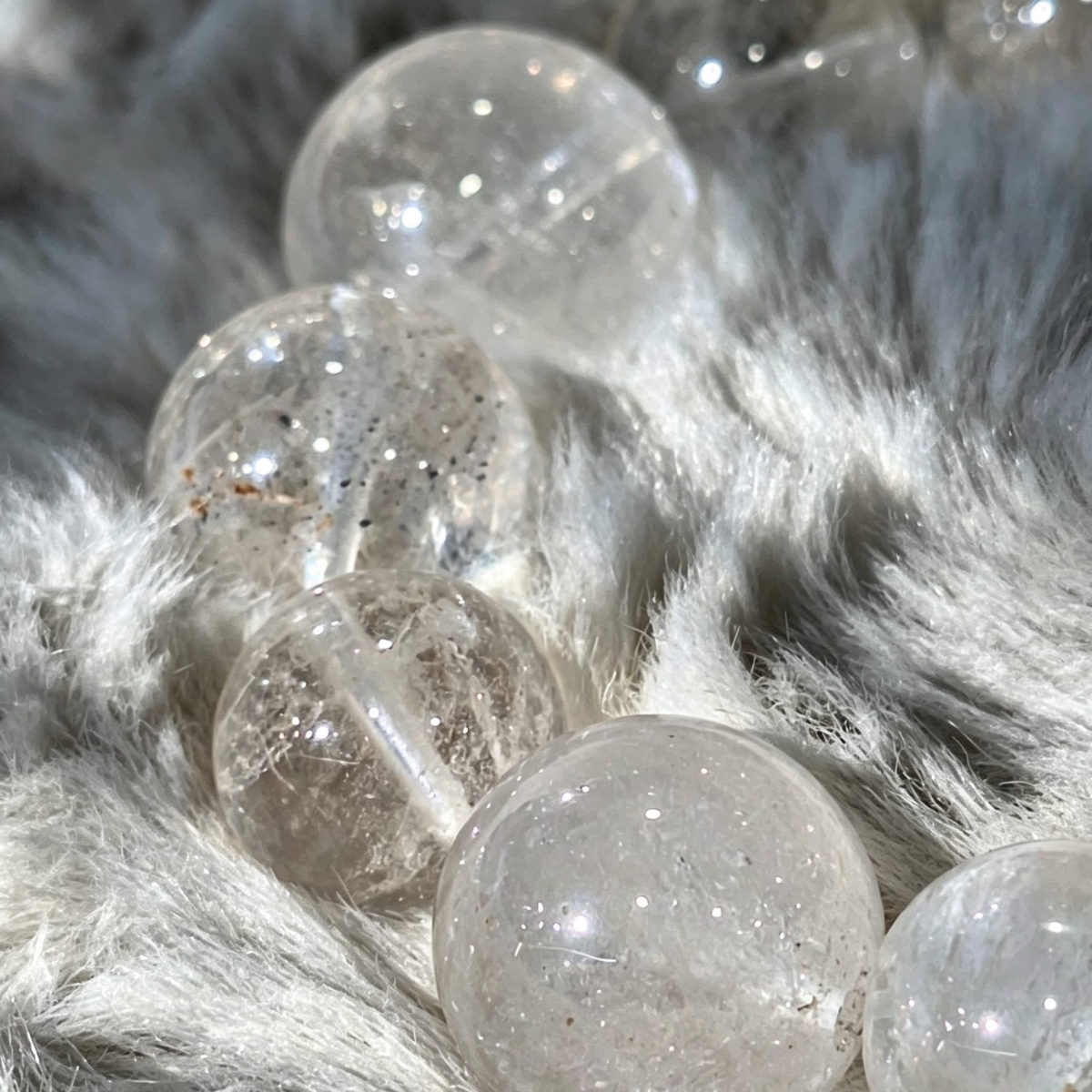 Tibetan Quartz with Milky/Carbon inclusions — photo 3